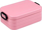 Mepal  - Lunchbox Take a Break midi – Geschikt voor 4 boterhammen – Nordic pink – Lunchbox voor volwassenen