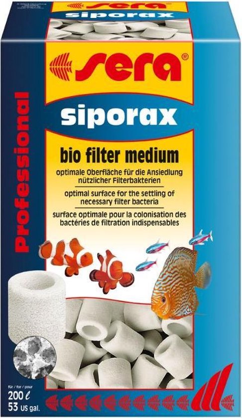 Sera Siporax aquarium filtermateriaal 1000 ml