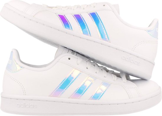 bol.com | Adidas Veterschoen Dames Grand Court - Wit | 36