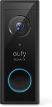 eufy Security - Video Doorbell S220 Add-on-zwart,Draadloze Video Deurbel add-on met accu - 2K HD resolutie - AI detectie