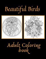 Beautiful Birds adult coloring book