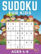 Sudoku For Kids Ages 4-8: Sudoku 6x6 Volume 3, Level