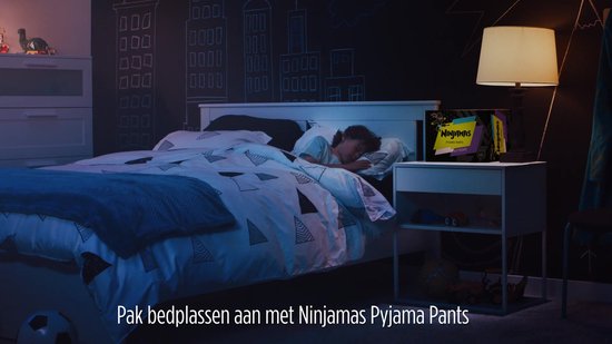Ninjamas Pyjama Pants Fille 10 Sous-Vêtement Absorbant De Nuit 4-7 Ans  17-30kg