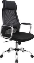 Bureaustoel - Stoel - Bureaustoel ergonomisch - 60 x 53 x 123 - Zwart