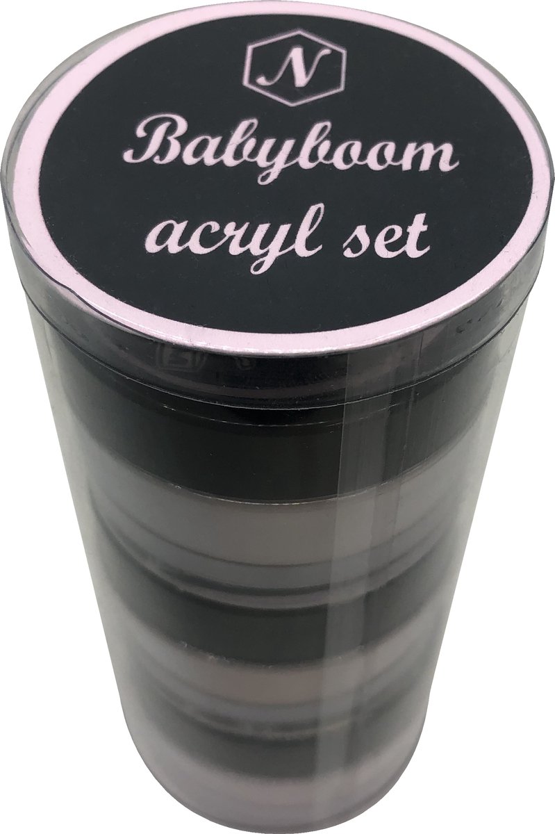 Babyboom acryl set 3 x - 15 gr | B&N - acrylpoeder