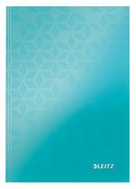 Leitz WOW A5 Notitieboek met Harde Kaft - Gelijnd - FSC Gecertificeerd - IJsblauw