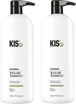 KIS - Kappers KeraClean Volume - 2 x 1000 ml - Shampoo