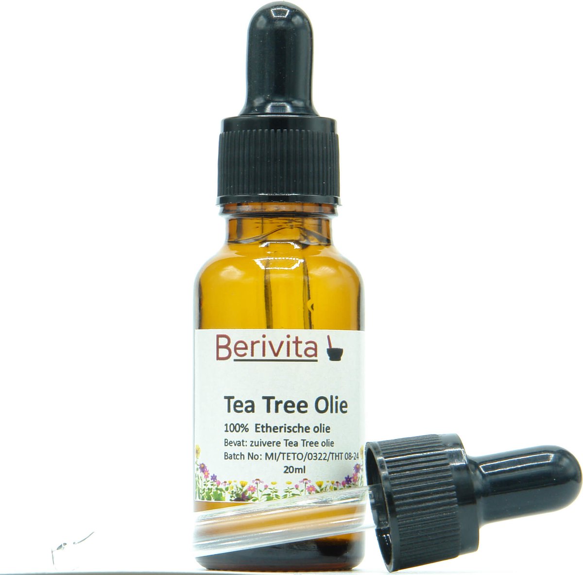 Goedkoopste Tea Tree Olie 100 20ml Pipetfles - Theeboom, Tea Tree Etherische Olie - Australische Melaleuca Alternifolia