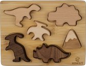 Monkiezz houten puzzel | Dino | houten puzzels | speelgoed | leerzaam | kinder-puzzel