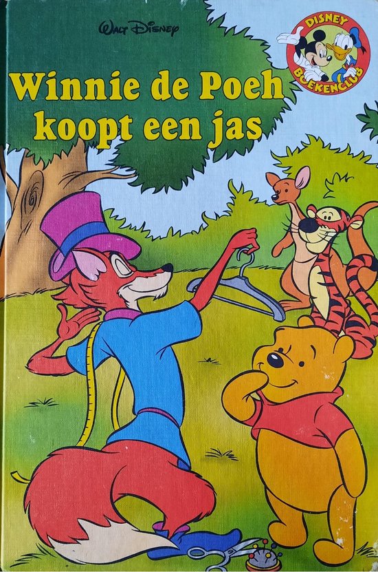 Omslag van Winnie de Poeh koopt een jas door Walt Disney
