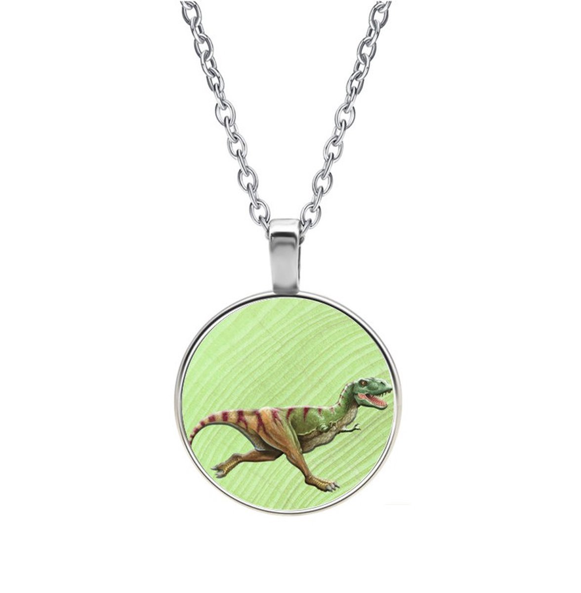 Ketting Glas - Dinosaurus