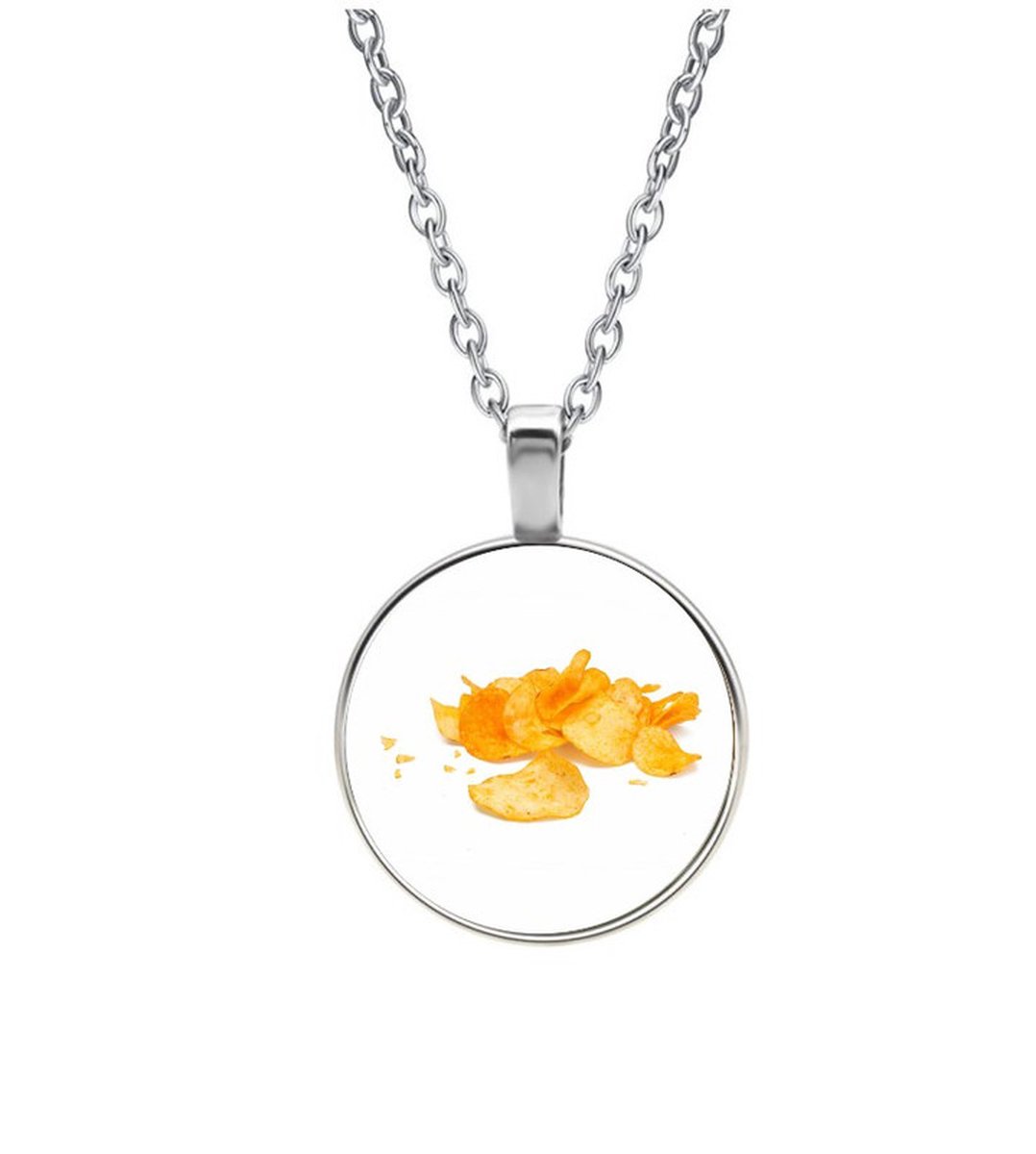 Ketting Glas - Chips