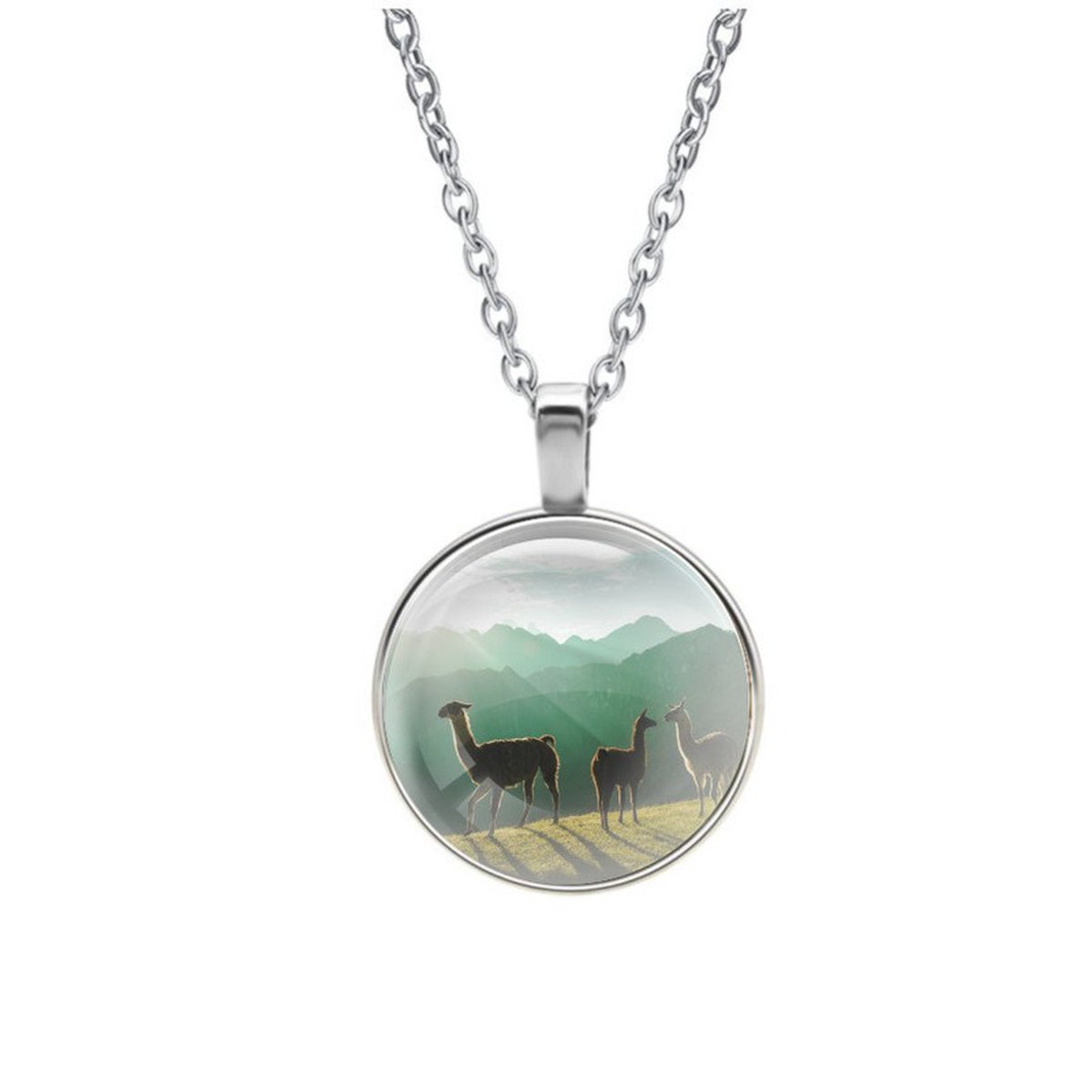 Ketting Glas - Lamas