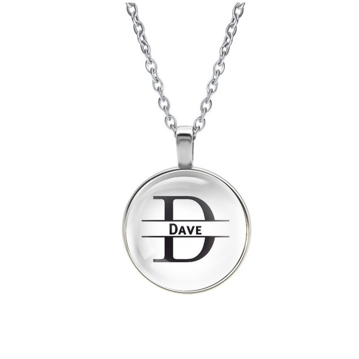 Ketting Glas - Dave
