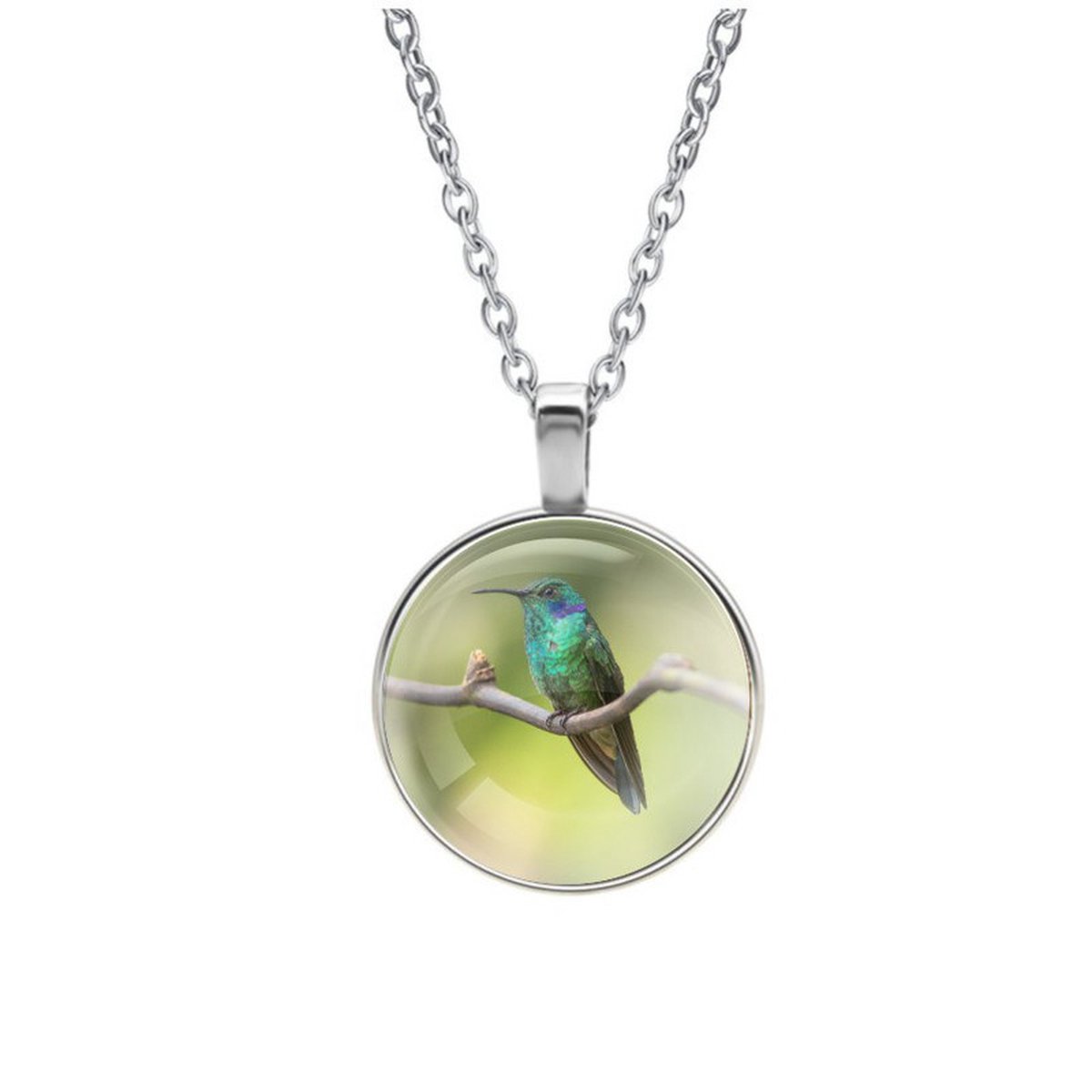 Ketting Glas - Vogel