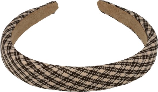 Haarband Diadeem 2cm – Gladde Satijnen Stof – Effen Kleur – Grijs