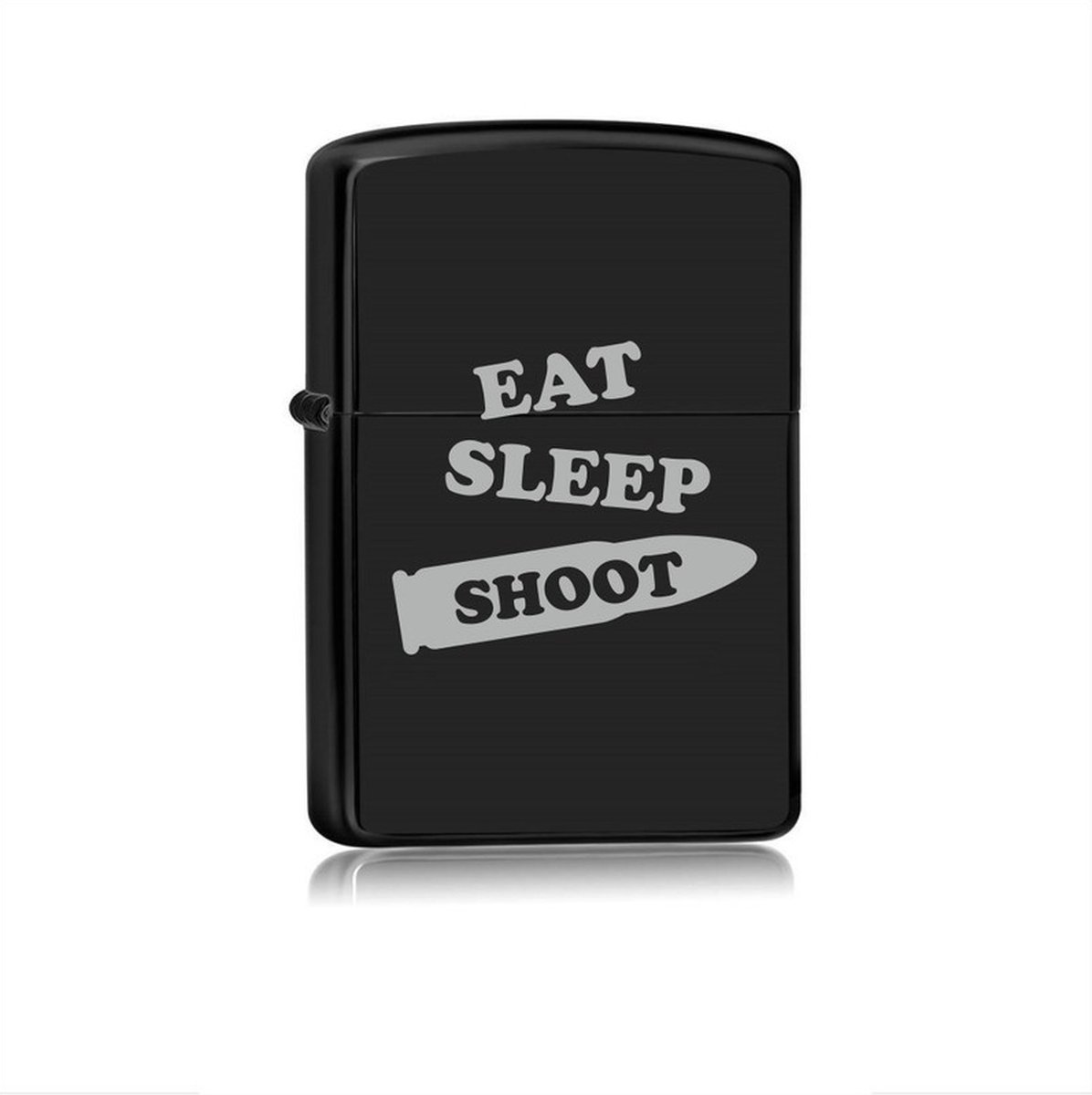 Goedkoopste Aansteker Zwart - Eat Sleep Shoot