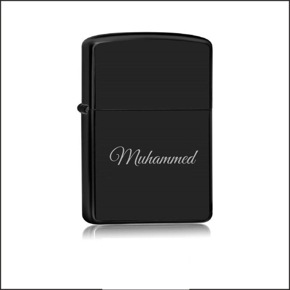 Goedkoopste Aansteker Zwart Met Naam - Muhammed
