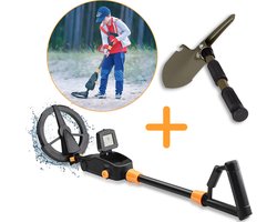 foto van Metaaldetector - Portable size - Metaaldetector voor kinderen - Inclusief schep & NL Handleiding