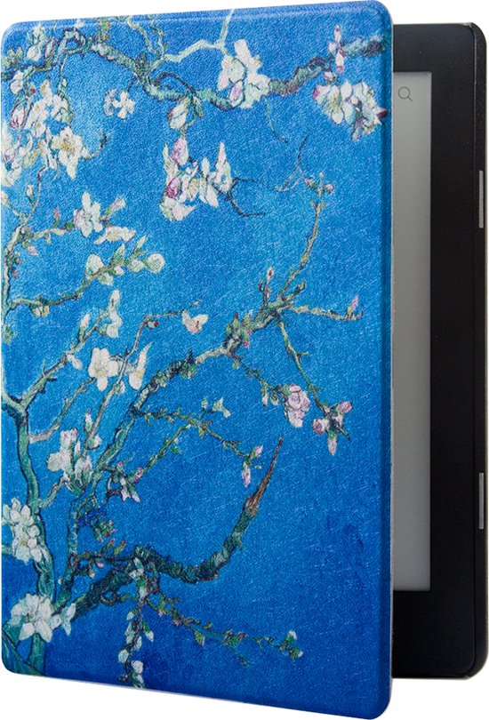 kast Noordoosten In zoomen Lunso - sleepcover hoes - Kobo Aura H20 edition 2 (6.8 inch) - Van Gogh  Amandelbloesem | bol.com