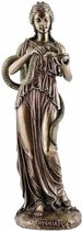 Hygieia Griekse Godin van Gezondheid & Hygiëne beeld - Veronese Design - (hxbxd) ca. 32,2cm x 13,5cm x 13cm