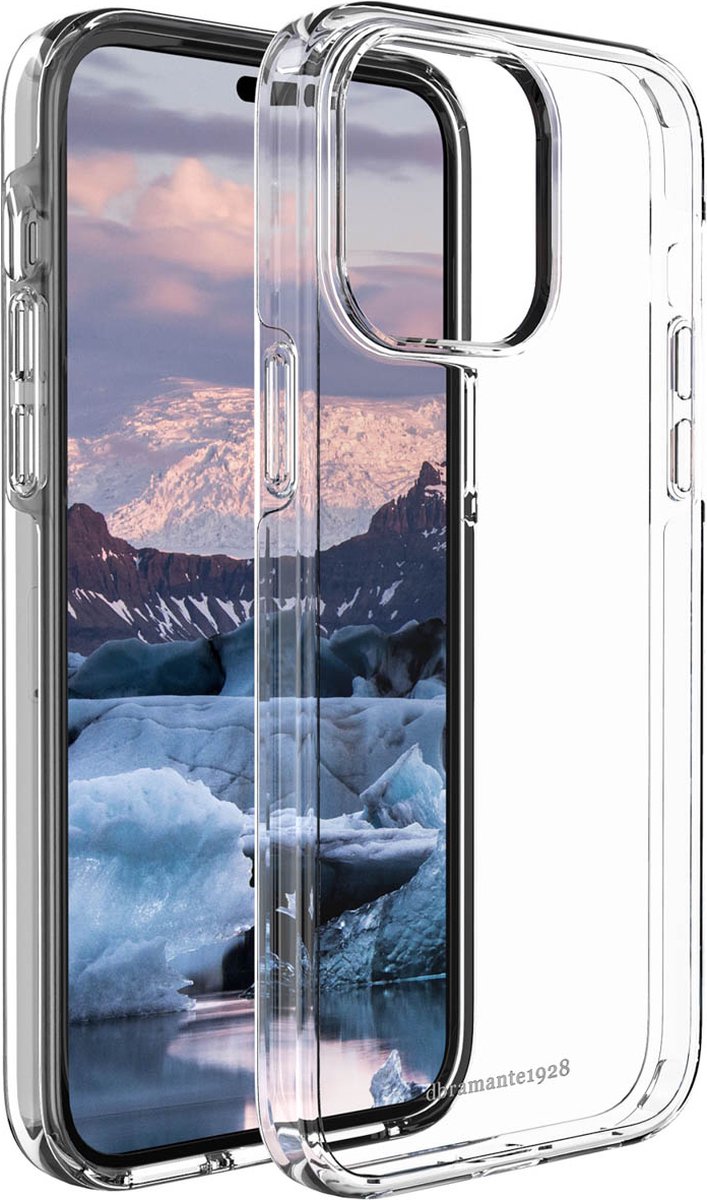 Dbramante1928 - Iceland Pro geschikt voor iPhone 14 Pro Max Hoesje - transparant