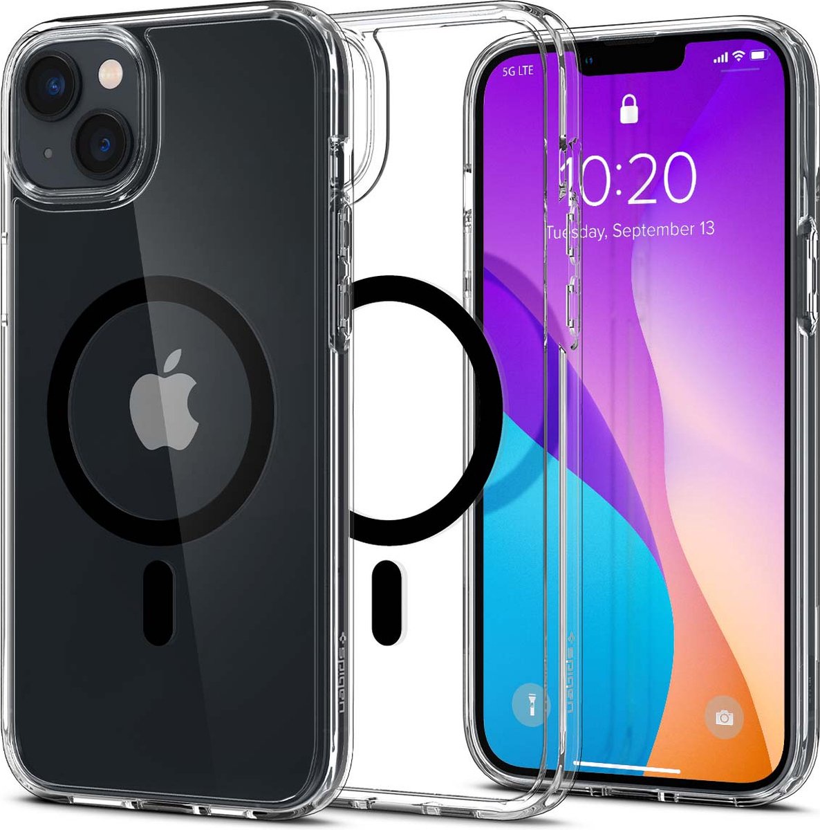 Spigen Ultra Hybrid Mag Case hoesje geschikt voor iPhone 14 Plus - zwart