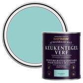 Rust-Oleum Groenblauwe Verf voor keukentegels - Groenblauw 750ml