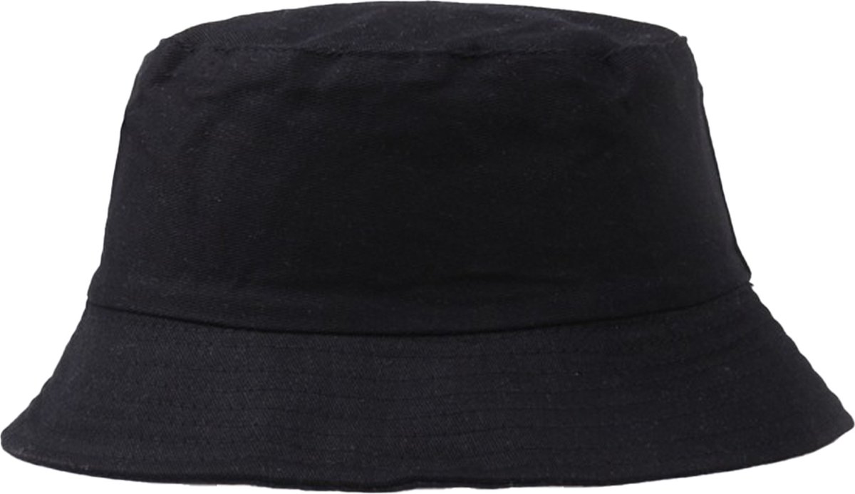 LOUD AND CLEAR® - Hoed - Vissershoedje - Bucket Hat - Heren Dames - Zwart - Zonnehoed - Loud and Clear