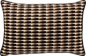 Dutch Decor - JAVIER - Housse de coussin 40x60 cm Corbeau - noir