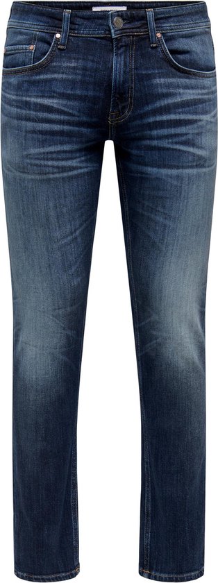 Only & Sons Jeans Onsweft Reg Blue 3251 Jeans Noos 22023251 Blue Denim Mannen Maat - W33 X L32