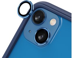 RhinoShield glazen iPhone 13 / iPhone 13 mini camera beschermer Blauw