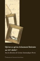 Le XIXe siècle en représentation(s) - Qu'est-ce qu'un événement littéraire au XIXe siècle ?