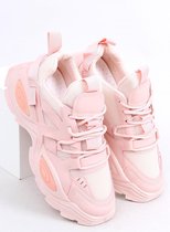 Sneakers hoge zool | roze | maat 36