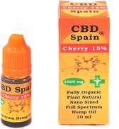 CBD Spain - Full Spectrum CBD olie - Cherry 15% - 10ml