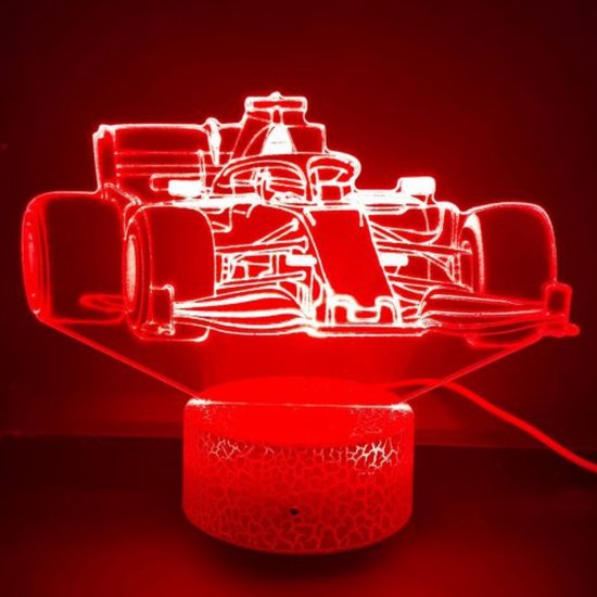 3D LED LAMP - FORMULE 1 MODEL 3