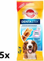 Pedigree Dentastix - Medium - 5x180g - 5 verpakkingen van 7 stuks