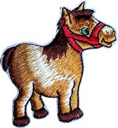 Paard Pony strijk embleem - patch - patches - stof applicatie