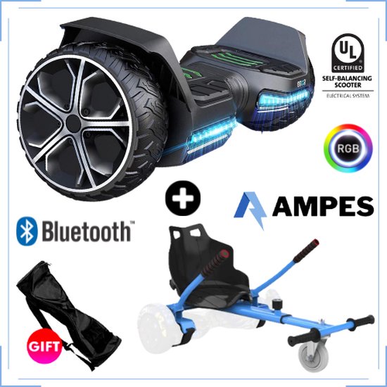 Gyroor G5 Hoverboard Zwart Hoverkart bleu bol