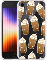 iPhone SE 2022 hoesje Frappuccino's - Designed by Cazy