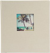 GOLDBUCH GOL-31723 Fotoboek BELLA VISTA zandgrijs, 30x31 cm, 100 blz.