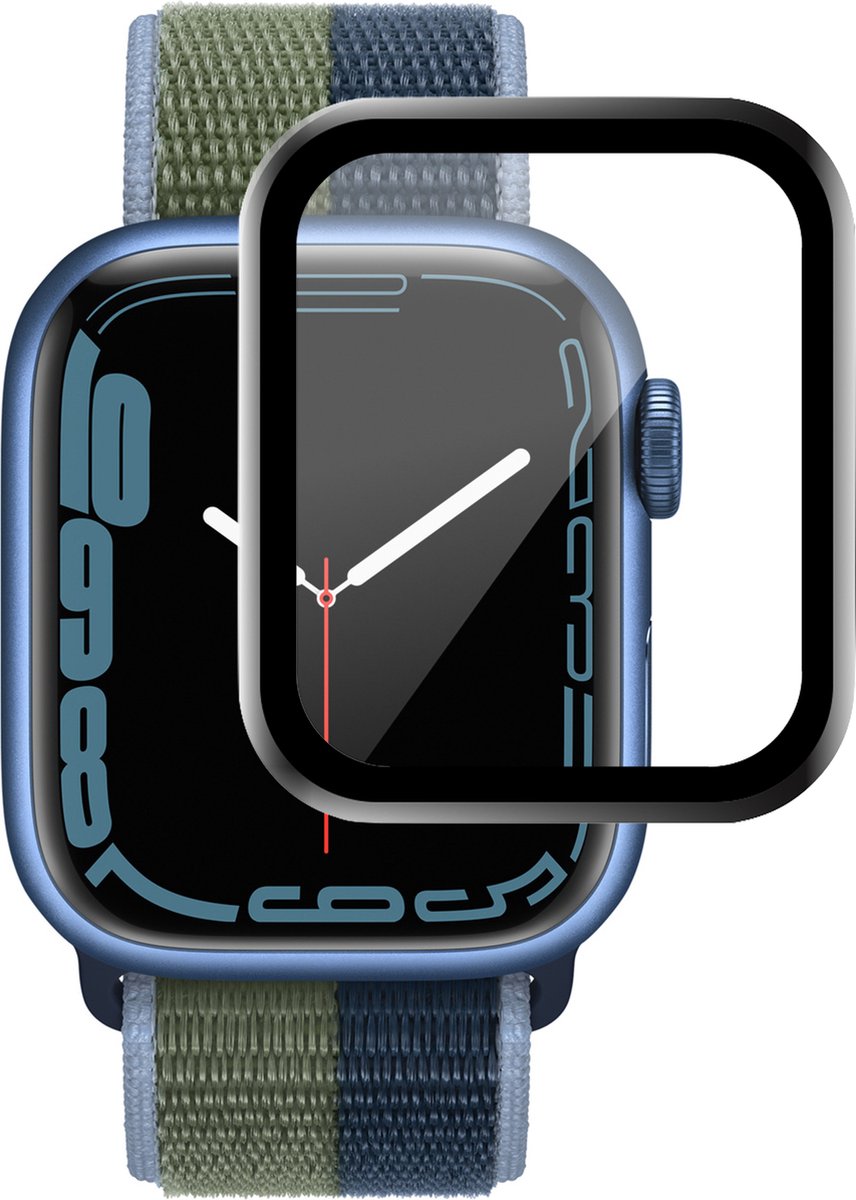 Screenprotector geschikt voor Apple Watch 7/8/9 41mm - Folie Screen Protector