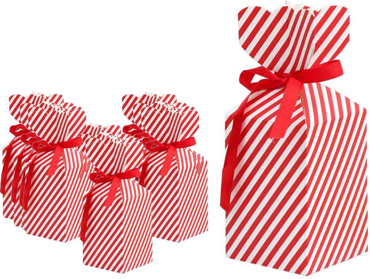 Doosjes Karton Kleine Geschenkdoosjes Kraftpapier Doosje Cadeauverpakking 50 Stuks Kartonnen Doosjes Klein Geschenkdoos Kraft Met Deksel en Jute Lege Small Gift Box Cadeaudozen Cadeaudoosjes (Bruin