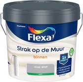 Flexa Strak op de Muur - Binnen muurverf - Mat - Violet Whiff - 5 liter