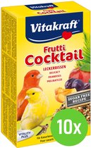 10x Vitakraft Fruit Cocktail Kanarie - 200 gram