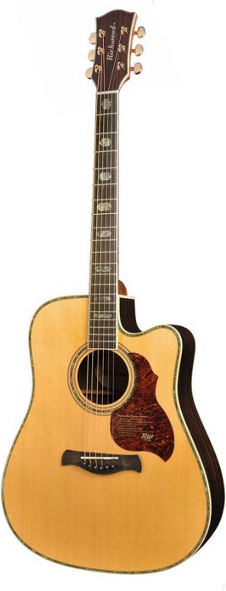 Semi akoestische gitaar Richwood Master Series Dreadnought D-70-CEVA