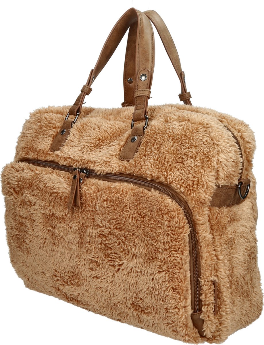 Enrico Benetti Teddy Luiertas / mombag / schoudertas 66655 - Camel – foto 4