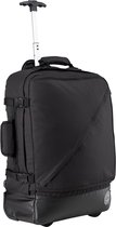 CabinMax Backpack Trolley - Bagage à main 44L - 55x40x20 cm - Zwart