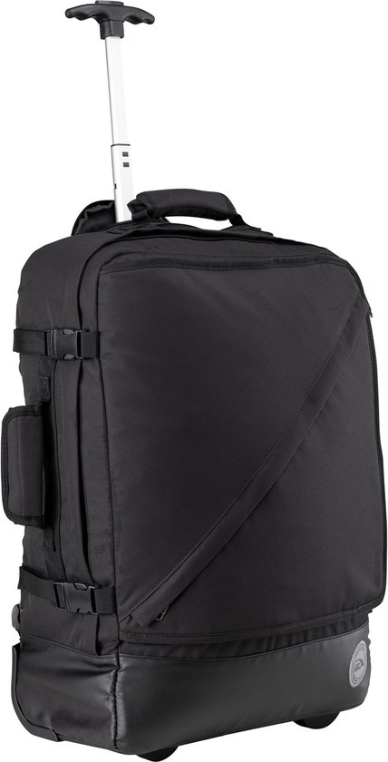 CabinMax Rugzaktrolley - Handbagage 44L - 55x40x20 cm - Zwart