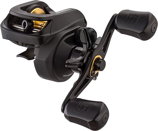 13 Fishing Origin R1 Cast Reel LH - 6.6:1 - Baitcasting Reel - Zwart van 13 Fishing — afbeelding 5